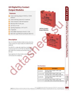 G4ODC5R datasheet  